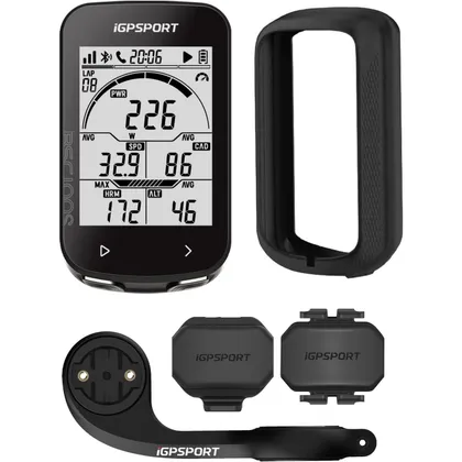 iGPSPORT BSC100S - Ciclocomputer GPS con display da 2,6 pollici e oltre 40 dati